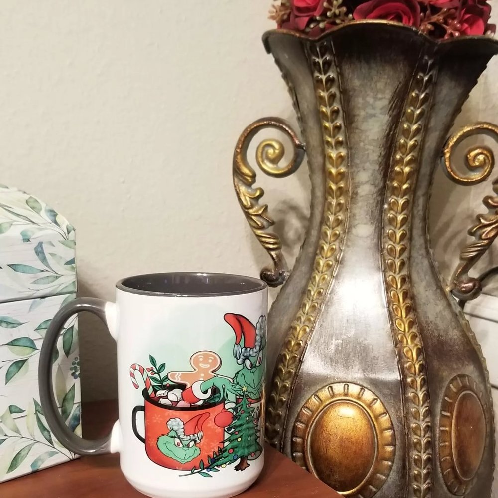 Custom grinch mug - Picture 2 of 3